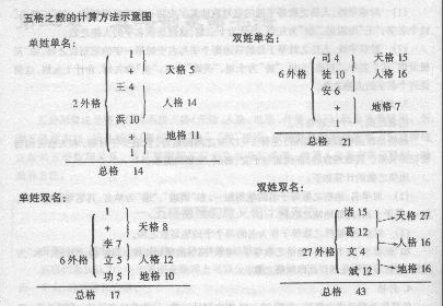 五格取名